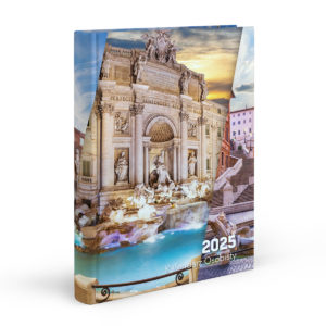 Tygodniowy – Pion <br> Personalizowany kalendarz książkowy