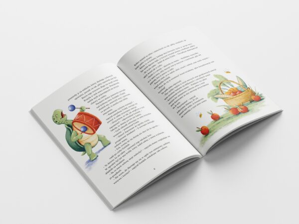 Projekt typograficzny i skład książki dla dzieci